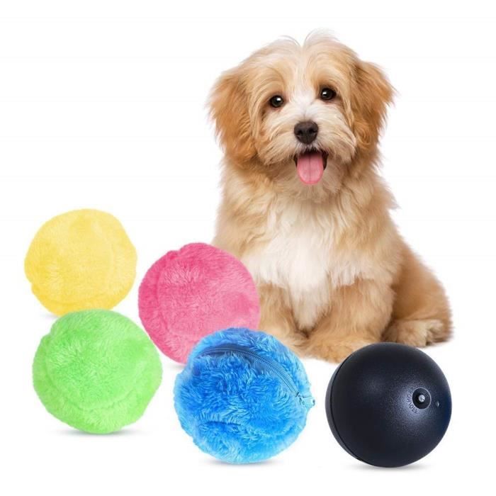 Magic Balle à roulettes Automatique Toy Chien Chat Jouet Mini Robot Nettoyant Pet Jouet électrique Nettoyeur de Poussière avec @M554