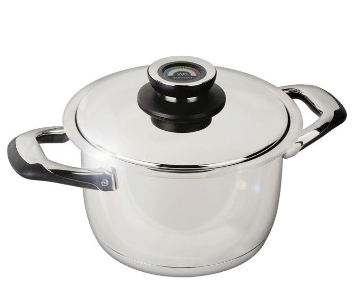 Faitout avec couvercle Ecovitam 3,8L 20cm – Warmcook, Grill inox, plat a rotir, cuisine induction, cuisson vapeur