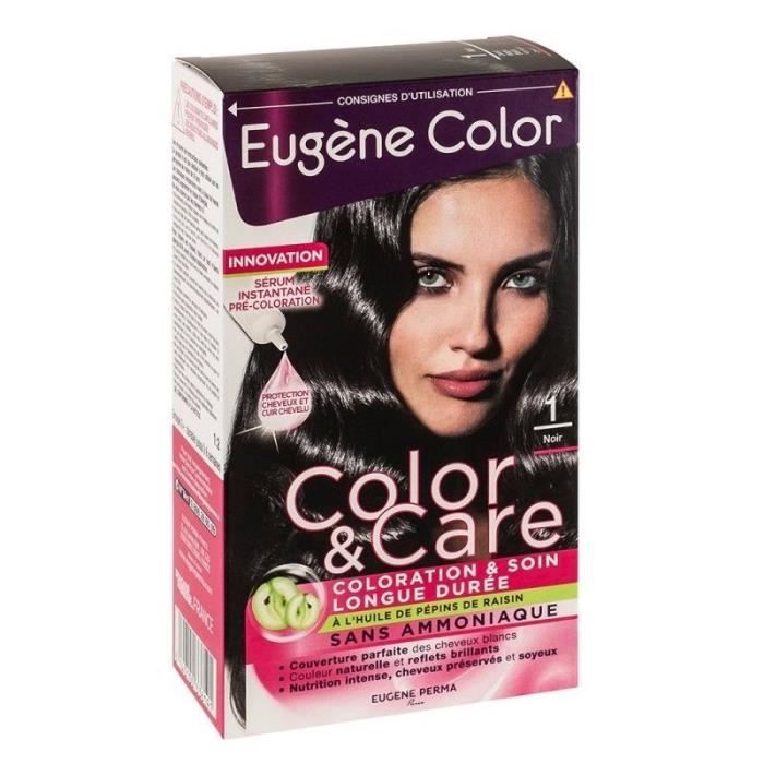 EUGENE COLOR Kit de coloration noir