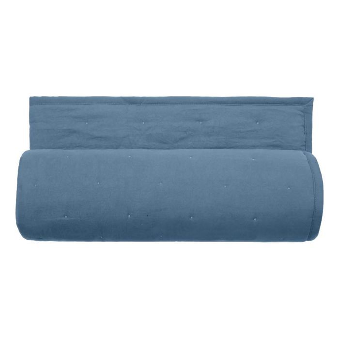 Couvre lit matelassé microfibre lavée Céleste toutes dimensions Vent du sud - 220x240 - Céleste Bleu Métal Couvre lit matelassé microfibre lavée Céleste toutes dimensions Vent du sud - 220x240 - Céleste Bleu Métal