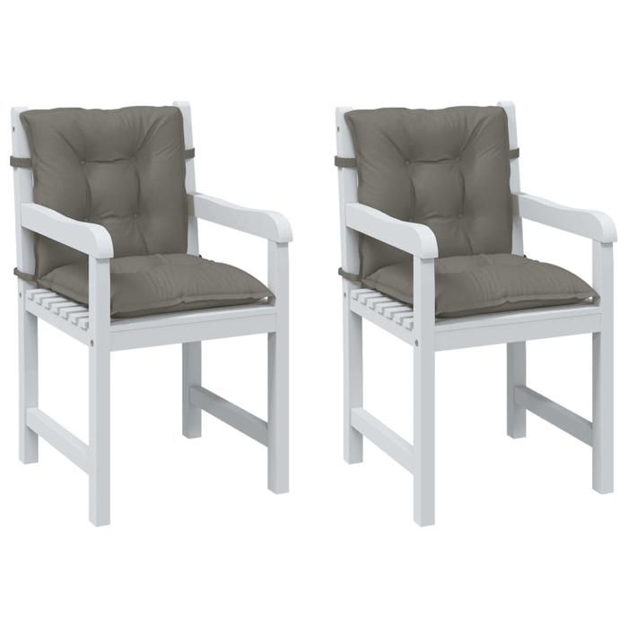 vidaXL Coussins de chaise longue lot de 2 tissu oxford 361985 - vue 5