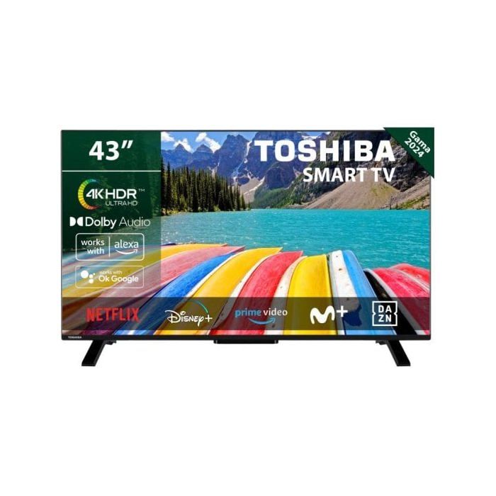 Télévision LED - TOSHIBA - 43UV2363DG - 43 pouces - 4K UltraHD - Smart TV HDR