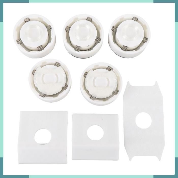 Sourcing Map Lot De 12 Boules Amortissantes Anti-Vibrations Caoutchouc M3.5x13mm Rouge – Pour Gimbal Caméra FPV Drone Quadcopter