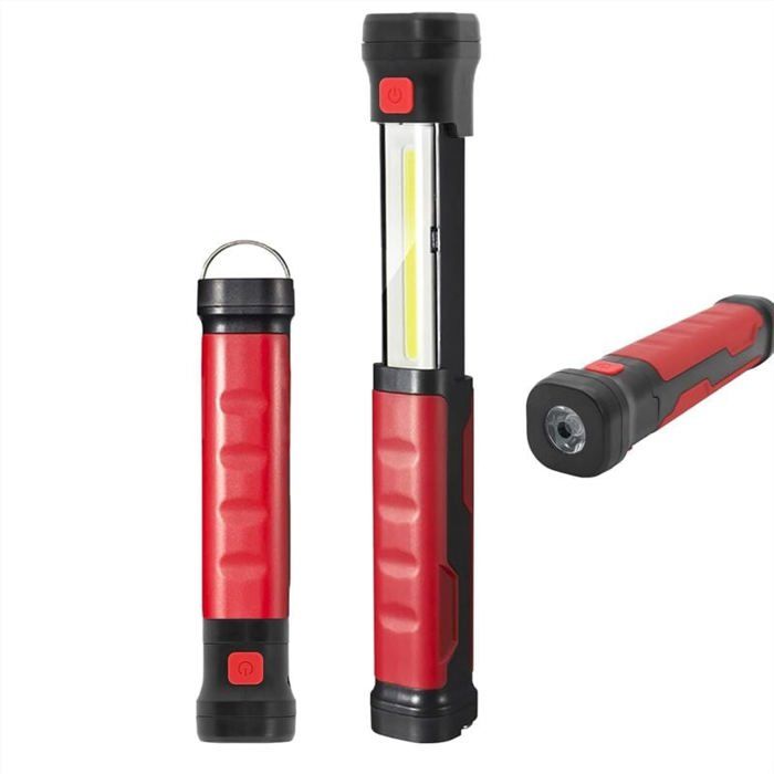 Lampe De Travail LED Rechargeable Lampe D'inspection COB Torche Avec Magnetique Ultra Puissante Pour Auto Garage Atelier Bricolage1 Piece 91948936