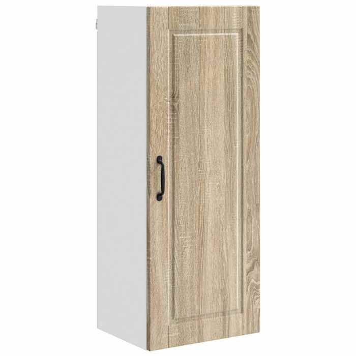 Sarazyj®Buffet de Cuisine KENNETH - Armoire Bas/Colonne/ Armoire de cuisine - avec étagère Chêne Sonoma 40x31x100cm - 349466