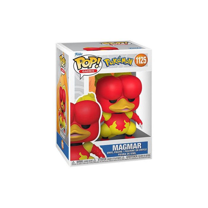Figurine Funko Pop Games Pokémon Magmar - vue 2