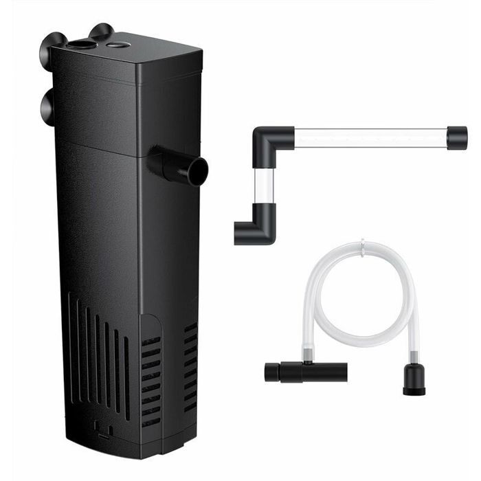 Filtre Intérieur Aquarium Pompes et Filtres pour Aquarium d&39eau Douce ou d&39eau Salée Aquarium Tortue 20 à 40L
