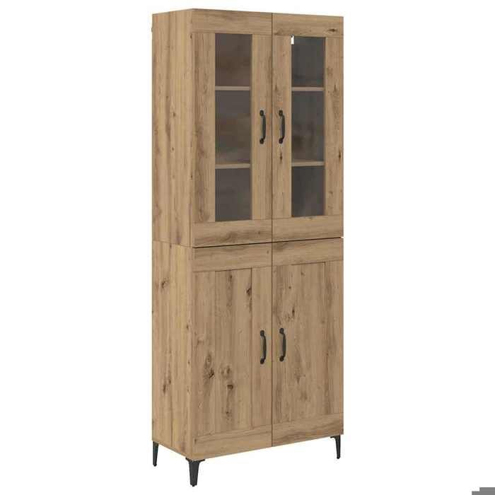NOUVEAU Armoire Vaisselier - Haut Armoire - Anti lhumidité - Chêne artisanal - 69 5x34x180cm68501