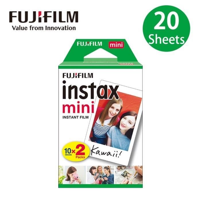 Seulement 20 feuilles de papier-Fujifilm Instax Mini Link 1 Link  2-Imprimante photo, connexion Bluetooth, pou - Cdiscount Appareil Photo
