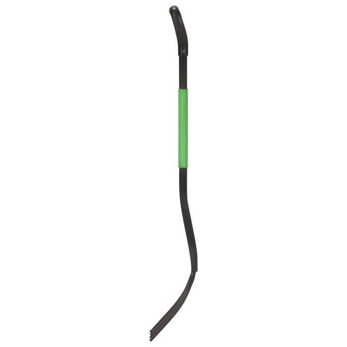 Fourche à creuser, outil de jardin en acier au carbone, fourche à bêcher, équipement de jardinage pratique (UN Fourche à creuser, outil de jardin en acier au carbone, fourche à bêcher, équipement de jardinage pratique (UN
