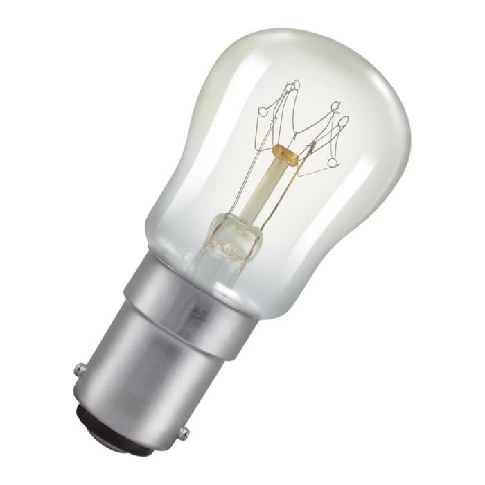 Lot de 5 Ampoule pour Appareils Eveready 15W 240V Pygmy Réfrigérateur