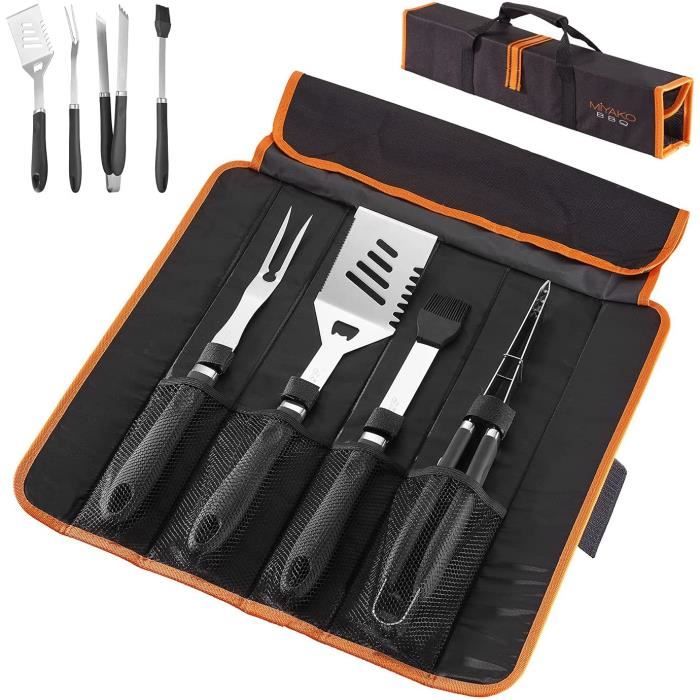 Set D'Ustensiles De Barbecue Professionnel - Qualité Alimentaire
