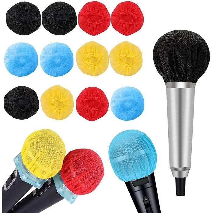 LUTER 100 Pièces Housse De Microphone En Tissu Non Tissé Housse Pour Microphone Capuchon Pour KTV Salle Denregistrement News Interview Rouge, Jaune LUTER 100 Pièces Housse De Microphone En Tissu Non Tissé Housse Pour Microphone Capuchon Pour KTV Salle Denregistrement News Interview Rouge, Jaune