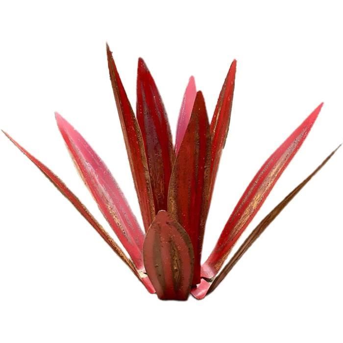 Rvikurc Plantes D'agave En Métal Pour Décoration Extérieure, Tequila Rustique, Sculpture De Jardin, Décoration De Pelouse, Ornements De Pelouse En Métal