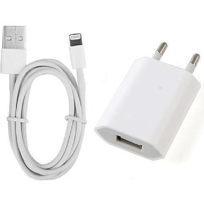 Chargeur iPhone 7 Original - Chargeur Rapide