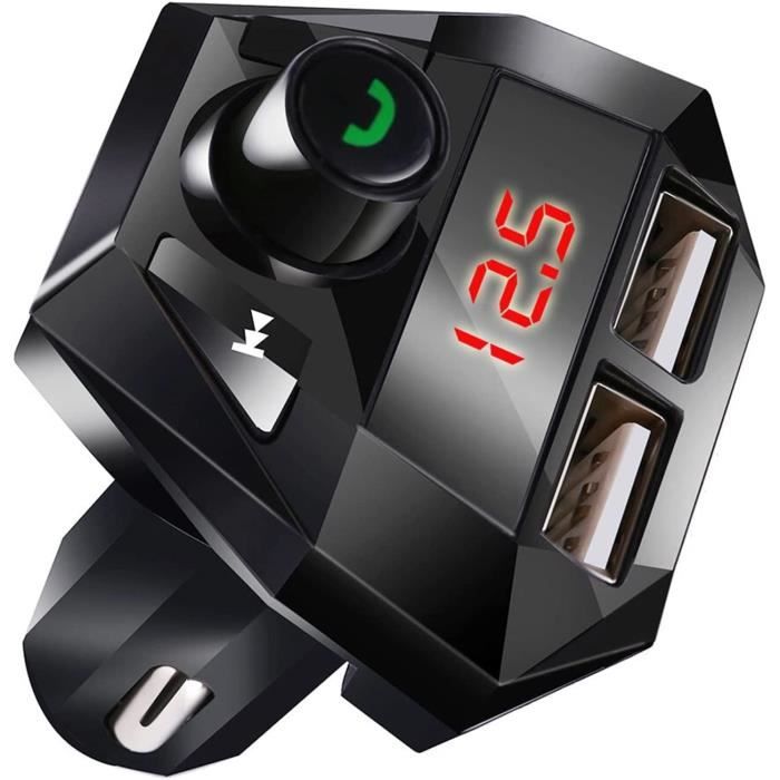 Kit Mains Libres FM Pour Voiture - Compatible IPhone 3GS à 5, IPod Touch - Transmission Sans Fil