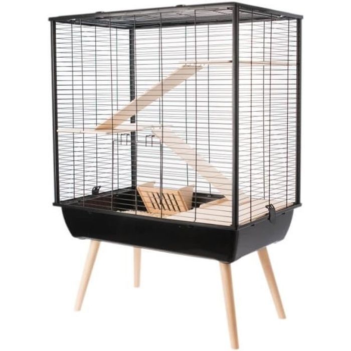 cage neo cosy grands rongeurs noir