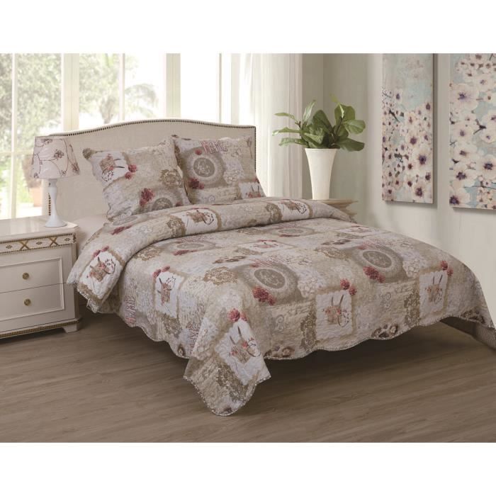 Cdiscount Couettes Imprimees Boutis Pour Lit De 160