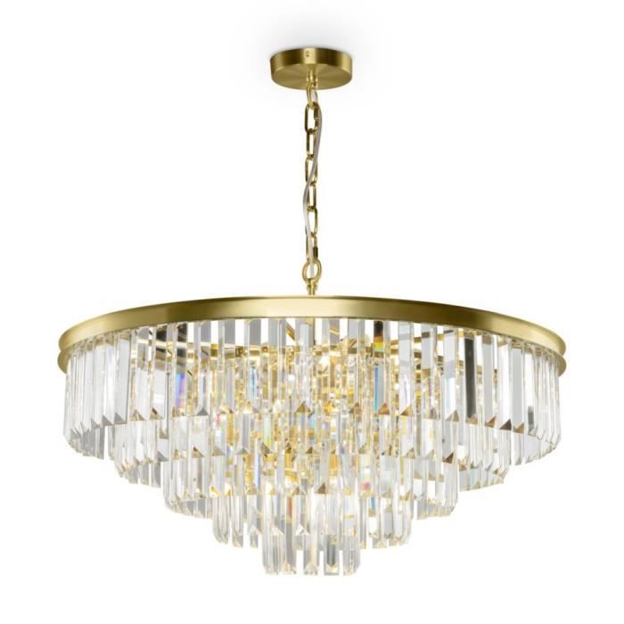 Plafonnier - Maytoni - Revero - 12 ampoules - Laiton - Classique - Intérieur