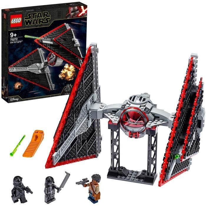 Jeux de construction LEGO Star Wars, Le chasseur TIE Sith, Set de construction, Collection L'Ascension de Skywalker 52885