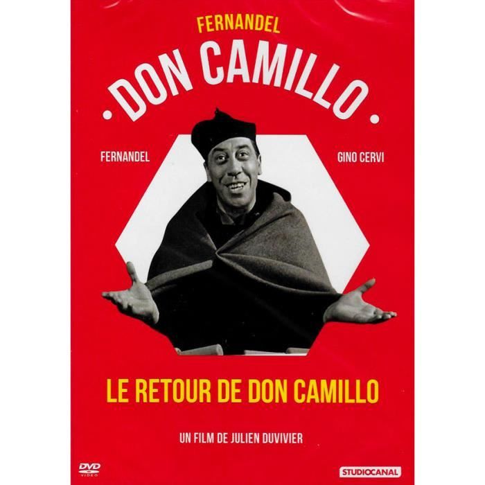 Le Retour De Don Camillo Streaming DVD LE RETOUR DE DON CAMILLO / FERNANDEL - GINO CERVI en dvd film pas