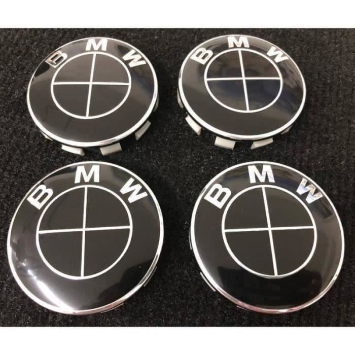 Lot De 4 Centre De Roue Cache Moyeu Noir Remplacement Pour Audi 135mm 8R0 601 165 - Auto