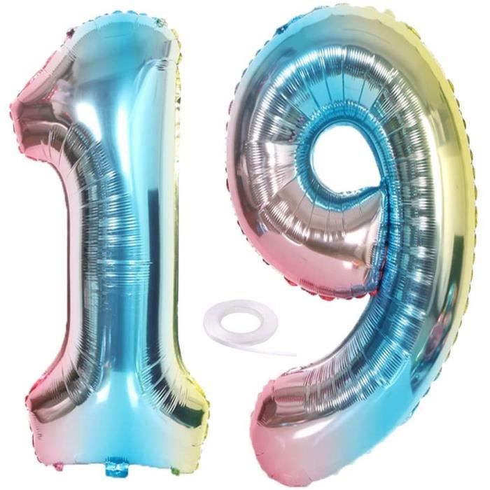 Snowz N Ballon Xl Chiffre 19 Ballon Arc En Ciel Pour Fille Et Garcon 19 Ans Decoration D Anniversaire Bleu Rose Multic Cdiscount Maison Snowz N Ballon Xl Chiffre 19 Ballon Arc En Ciel Pour Fille Et Garcon 19 Ans Decoration D Anniversaire Bleu Rose Multic Cdiscount Maison