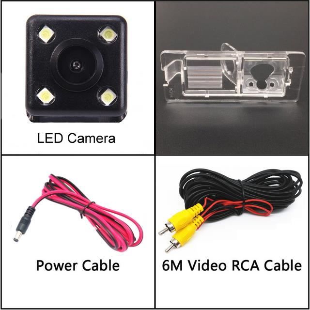 Caméra De Recul HD 18.5mm Vision Nocturne Étanche Universelle - Support Pare-Chocs