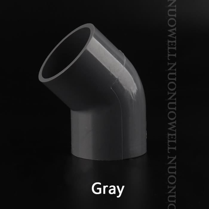 Raccord Droit PVC 1/2 ID Pour Tuyau D'eau - Adaptateur Gris - Neuf, Marque Uxcell
