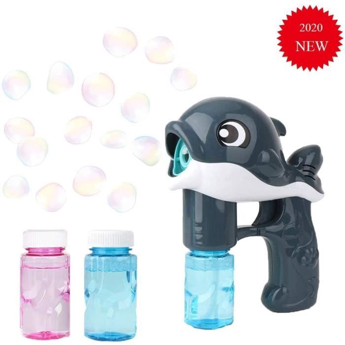 Pistolet /À Bulles De Savon Magic Pistolet Jouet pour Enfants Machine /À Bulles /Électrique Gatling Bubble Machine Jeux D/ét/é pour Enfants pour Activit/és De Plein Air D/ét/é