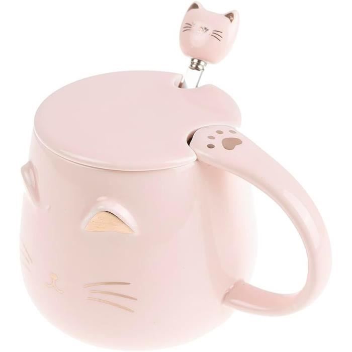 Tasse Chat Kawaii 380 ml pour des pauses douces et mignonnes