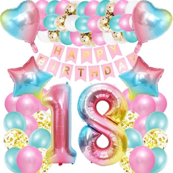 Couronne Et Accessoires 18 Ans Pour Fille – Déco Fête D'anniversaire Pailletée - 4