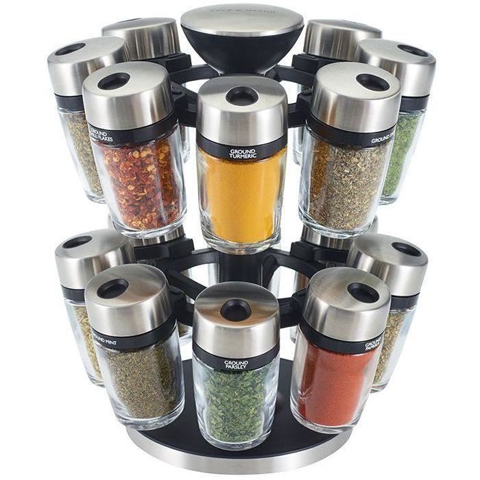 Carrousel à épices 16 flacons