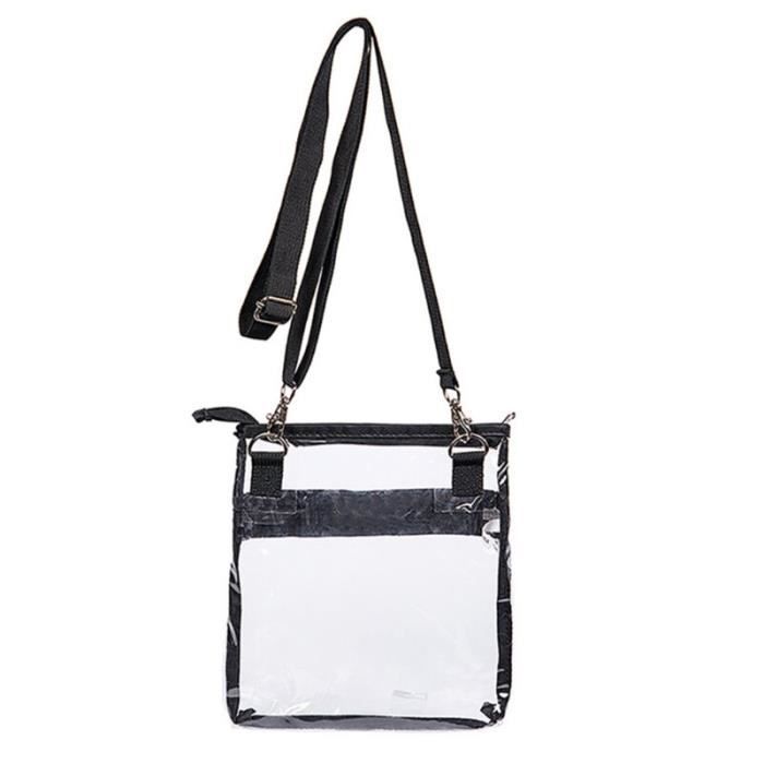 Cartable I0D8I Stadium Approved Tote Bag Clear Bag Shoulder Concert Bag