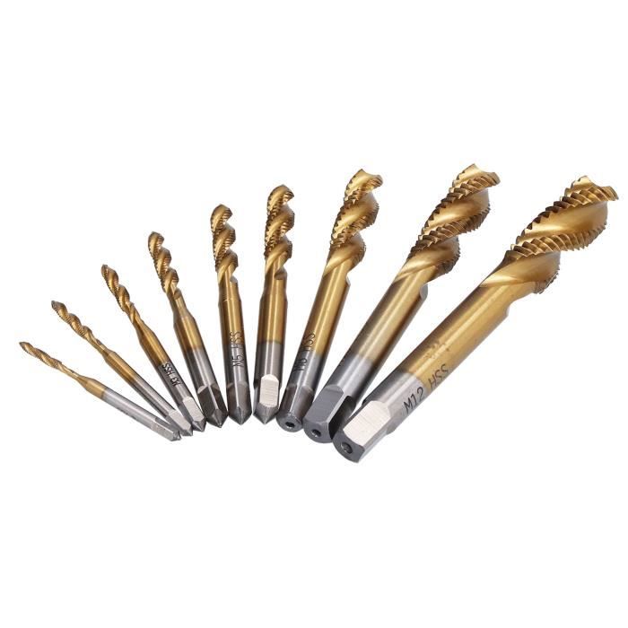 Fabricant De Tarauds SOURCING MAP Taraud à Filetage à Pointe En Spirale M2 Filetage 0,4 Pas Fabricant De Taraud En Ligne