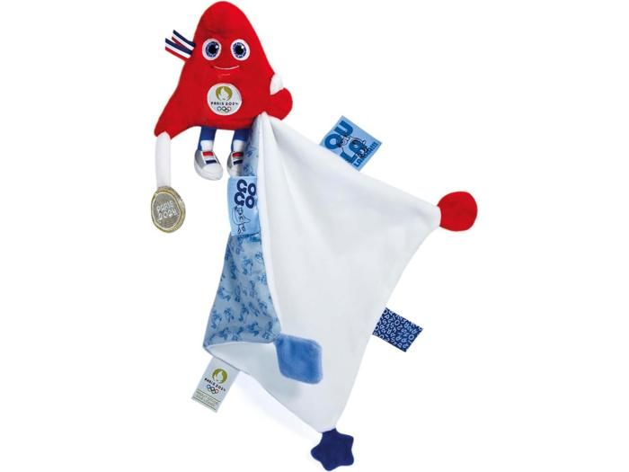 Peluche Officielle Les Phryges - Mascotte JO Paris 2024 (24 Cm) - Gipsy Toys