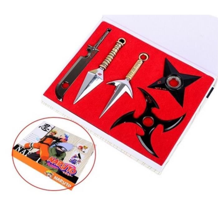 Naruto Ninja Shuriken Kunai Sasuke Kakashi Cosplay Accessoires Accueil