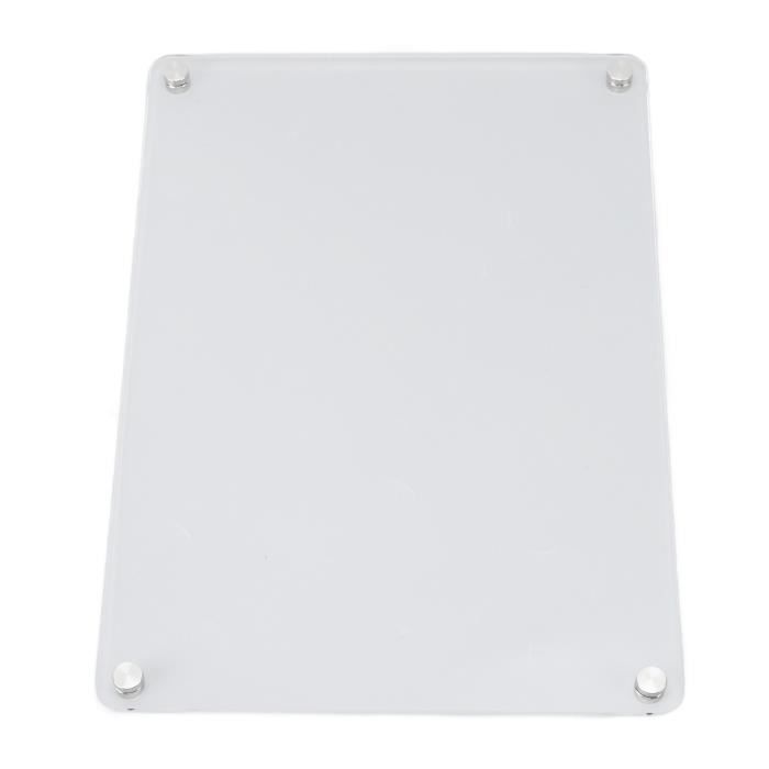 EIF Tableau De Planning Transparent Tableau Magnétique Réutilisable En  Acrylique Pour Réfrigérateur Tableau Blanc - Cdiscount Maison