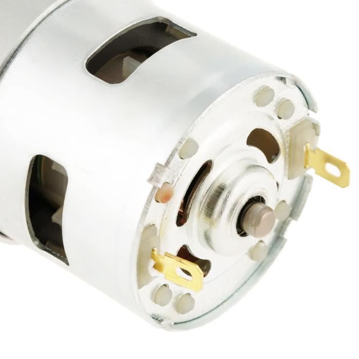 Temhyu Motor 1 pièces 12 dents RS390 moteur à courant continu 12V 6V perceuse électrique moteur électrique poussette moteur bricolage voiture modèle