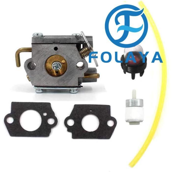 FOLAYA Carburateur avec kit Compatible with débroussailleuses Walbro WT