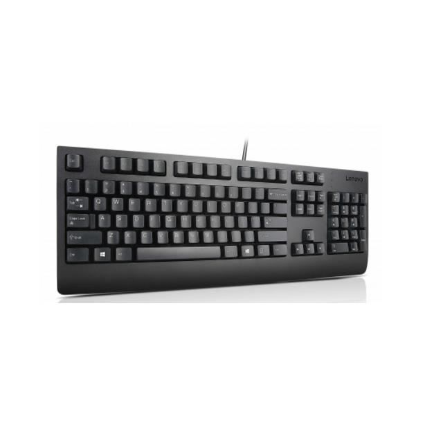 Clavier Usb Lenovo Preferred Pro II - Noir - Allemand - Touches Multimédias - Mécanique