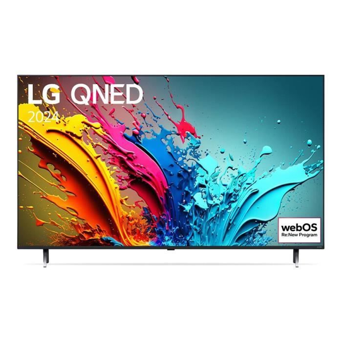 LG 65QNED85 - TV QNED AI 4K UHD - Processeur α8 AI 4K-  65 (165 cm)