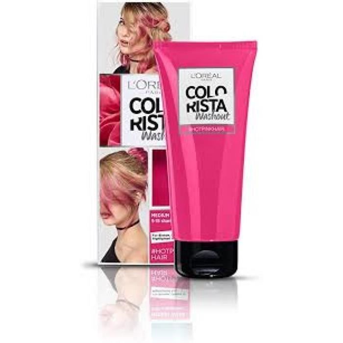 L'OREAL COLORISTA WASHOUT HOTPINK - Cdiscount Au quotidien