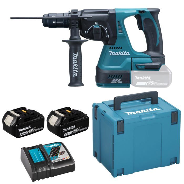 Makita DHR 243 RTJ Perforateur burineur - vue 2