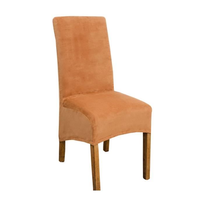 Housse De Chaise,housse De Chaise De Salle à Manger, Couleur Unie, En Polyester, Spandex