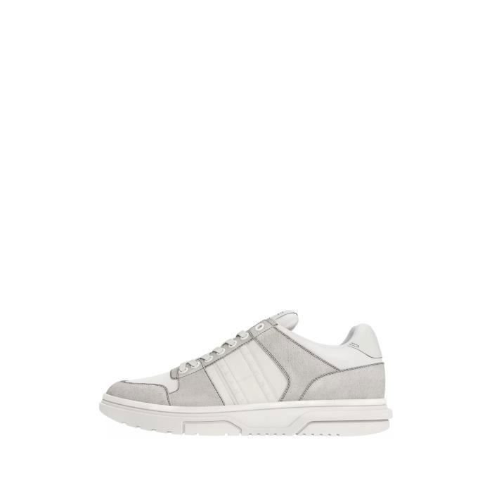 Tommy Hilfiger Baskets homme Tommy Hilfiger Ref 63249 YBI Blanc