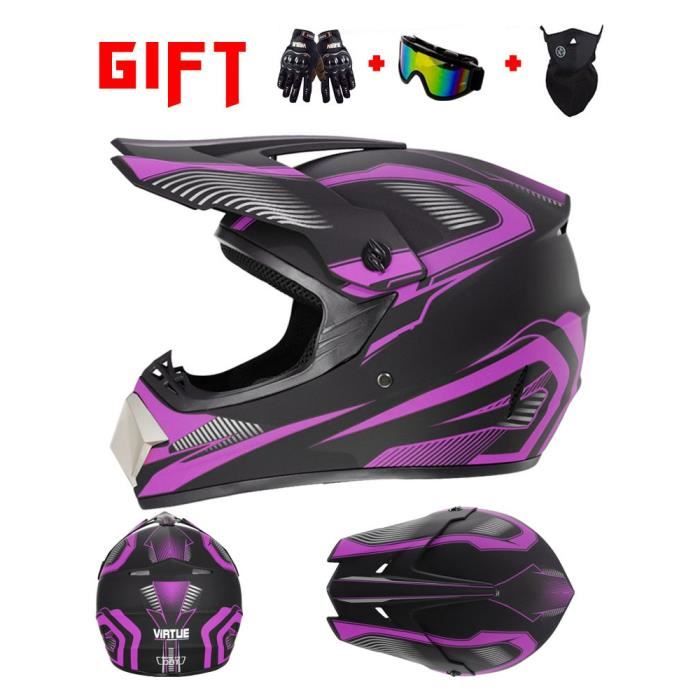 Casque De Moto Pour Enfants, Casquette De Crâne Pour Garçons Et Filles