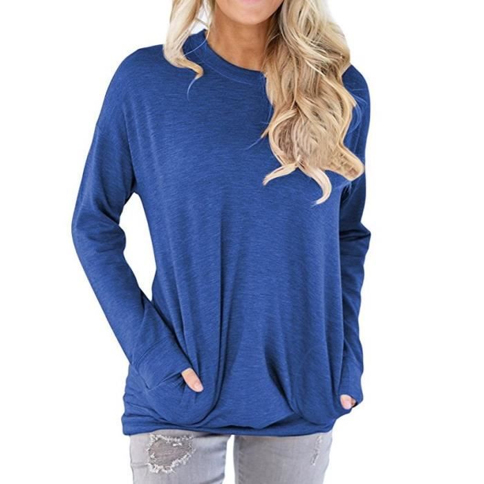 Sweat-shirt Décontracté Eytys Compton Pour Femme - Bleu, Taille L