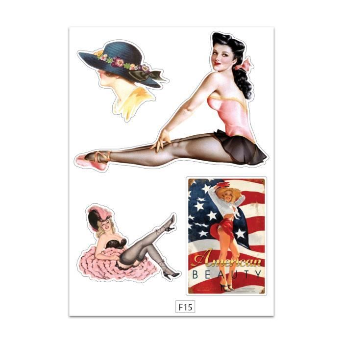 Mygoodprice ref4738 Stickers, Bianco
