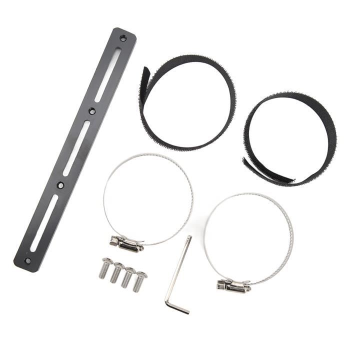 Support Batterie Vélo Électrique Hailong-2 5 Broches - Fixation Noire Avec Connecteur XT60 Intégré